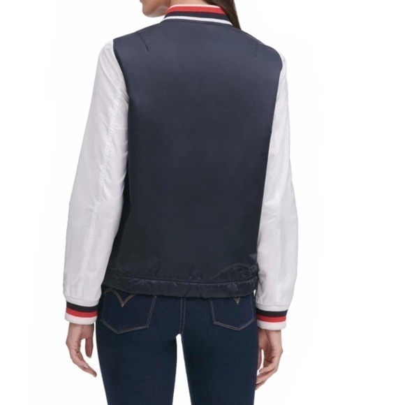 Levi’s Colorblock Stripe Trim Bomber Jacket - Picture 3 of 3